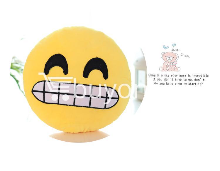 soft emotional smiley yellow round cushion pillow home and kitchen special best offer buy one lk sri lanka 10751 1 - Soft Emotional Smiley Yellow Round Cushion Pillow