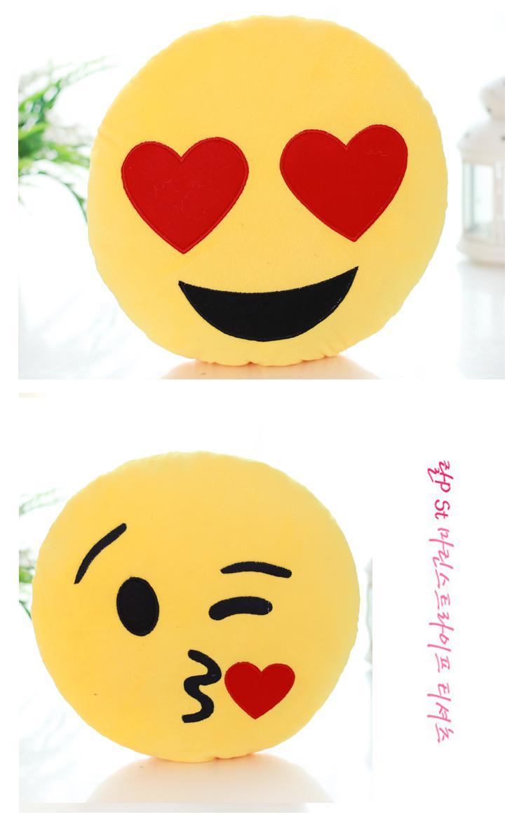 soft emotional smiley yellow round cushion pillow home and kitchen special best offer buy one lk sri lanka 10752 - Soft Emotional Smiley Yellow Round Cushion Pillow