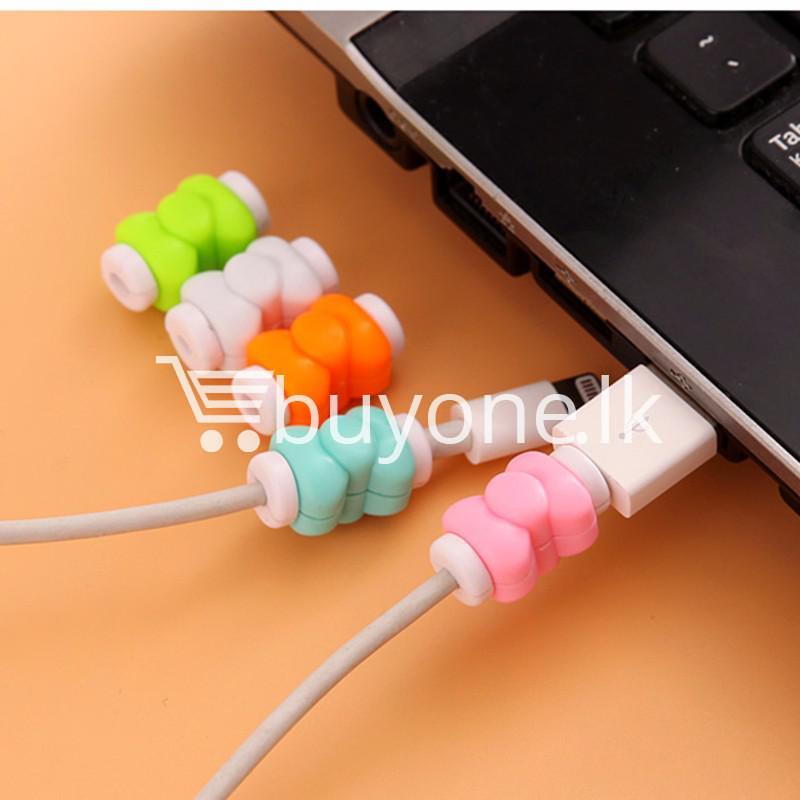mini portable usb cable earphones protector for apple iphone android mobile store special best offer buy one lk sri lanka 07029 - Mini Portable USB Cable Earphones Protector for Apple iPhone & Android