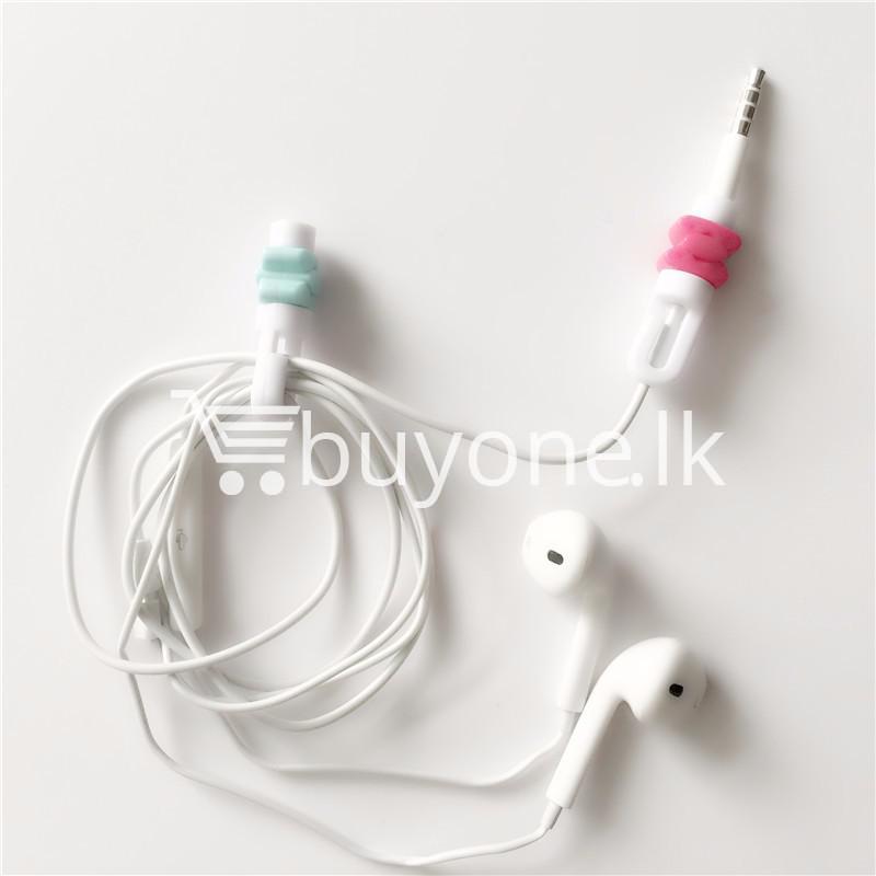 mini portable usb cable earphones protector for apple iphone android mobile store special best offer buy one lk sri lanka 07032 - Mini Portable USB Cable Earphones Protector for Apple iPhone & Android
