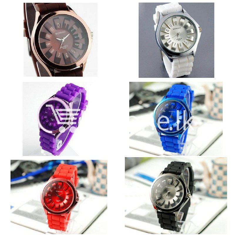 womage top selling brand sunflower quartz silicone watch watch store special best offer buy one lk sri lanka 84923 2 - Womage Top Selling Brand Sunflower Quartz Silicone Watch