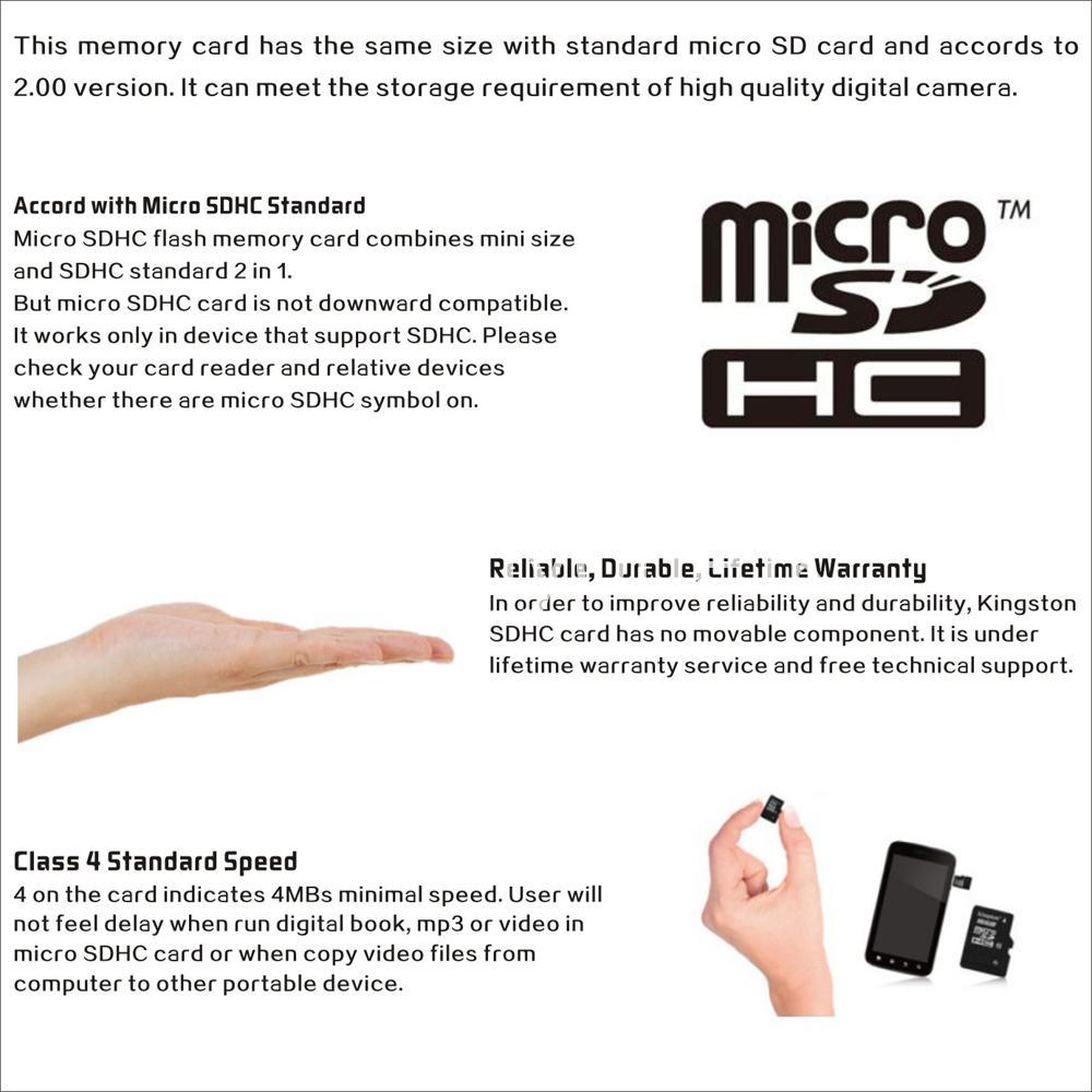8gb kingston micro sd card memory card with adapter mobile phone accessories special best offer buy one lk sri lanka 24563 - 8GB Kingston Micro SD Card Memory Card with Adapter