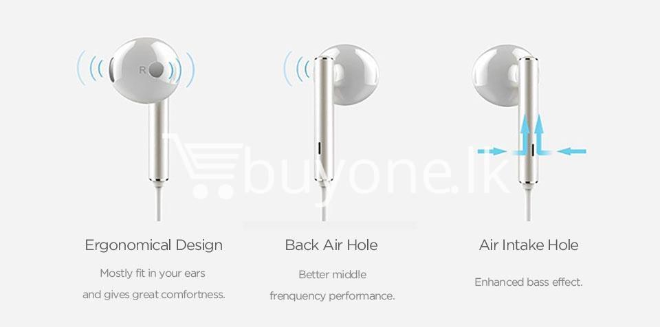 huawei earphone am116 in ear headset with microphone mobile phone accessories special best offer buy one lk sri lanka 90168 - Huawei Earphone  AM116 In-Ear Headset with Microphone