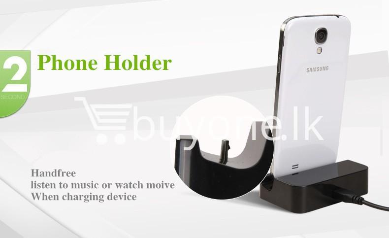 mobile phone dock station charger with stand for samsung htc xiaomi nokia android mobile phone accessories special best offer buy one lk sri lanka 83927 - Mobile Phone Dock Station Charger with Stand for Samsung HTC Xiaomi Nokia Android