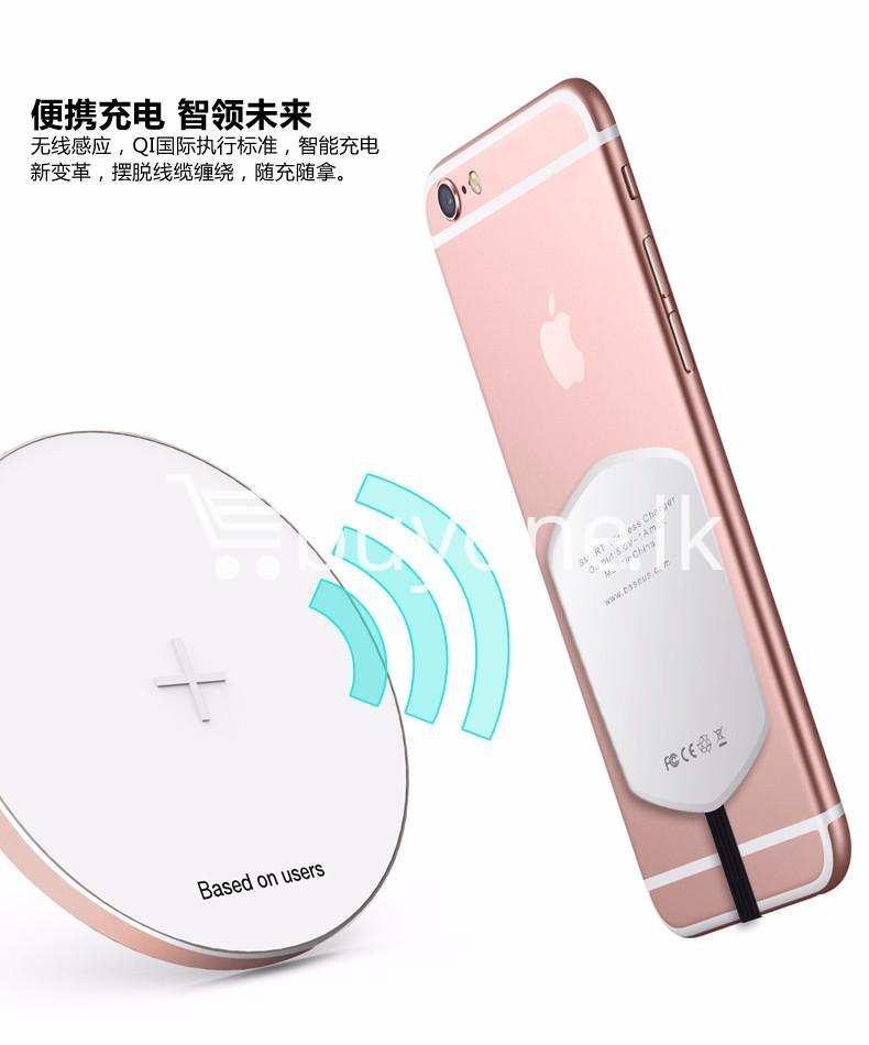 original baseus qi wireless charger charging receiver for iphone android mobile phone accessories special best offer buy one lk sri lanka 72723 1 - Original Baseus QI Wireless Charger Charging Receiver For iPhone Android