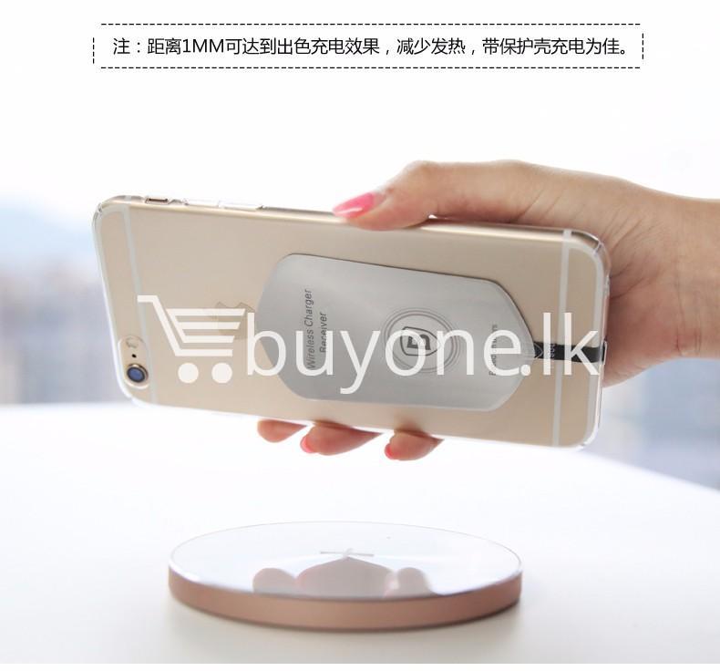original baseus qi wireless charger charging receiver for iphone android mobile phone accessories special best offer buy one lk sri lanka 72734 - Original Baseus QI Wireless Charger Charging Receiver For iPhone Android