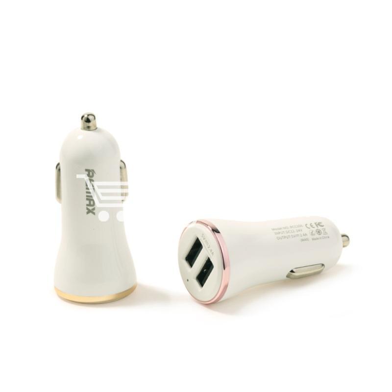 remax dolfin dual usb post 2.4a smart car charger for iphone ipad samsung htc mobile store special best offer buy one lk sri lanka 13095 - REMAX Dolfin Dual USB Port 2.4A Smart Car Charger for iPhone iPad Samsung HTC