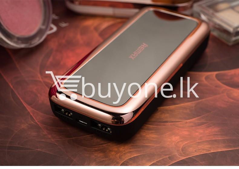 remax mirror 10000mah fashion power bank portable charger mobile store special best offer buy one lk sri lanka 81685 - Remax Mirror 10000Mah Fashion Power Bank Portable Charger