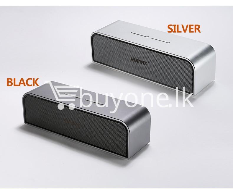 remax rb m8 portable aluminum wireless bluetooth 4.0 speakers with clear bass computer accessories special best offer buy one lk sri lanka 57653 - REMAX RB-M8 Portable Aluminum Wireless Bluetooth 4.0 Speakers with Clear Bass