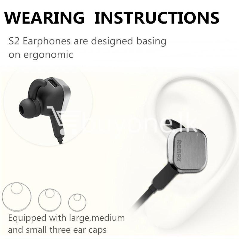 remax rm s2 new mini sports magnet wireless bluetooth headset stereo mobile phone accessories special best offer buy one lk sri lanka 48867 - REMAX RM-S2 New Mini Sports Magnet Wireless Bluetooth Headset Stereo