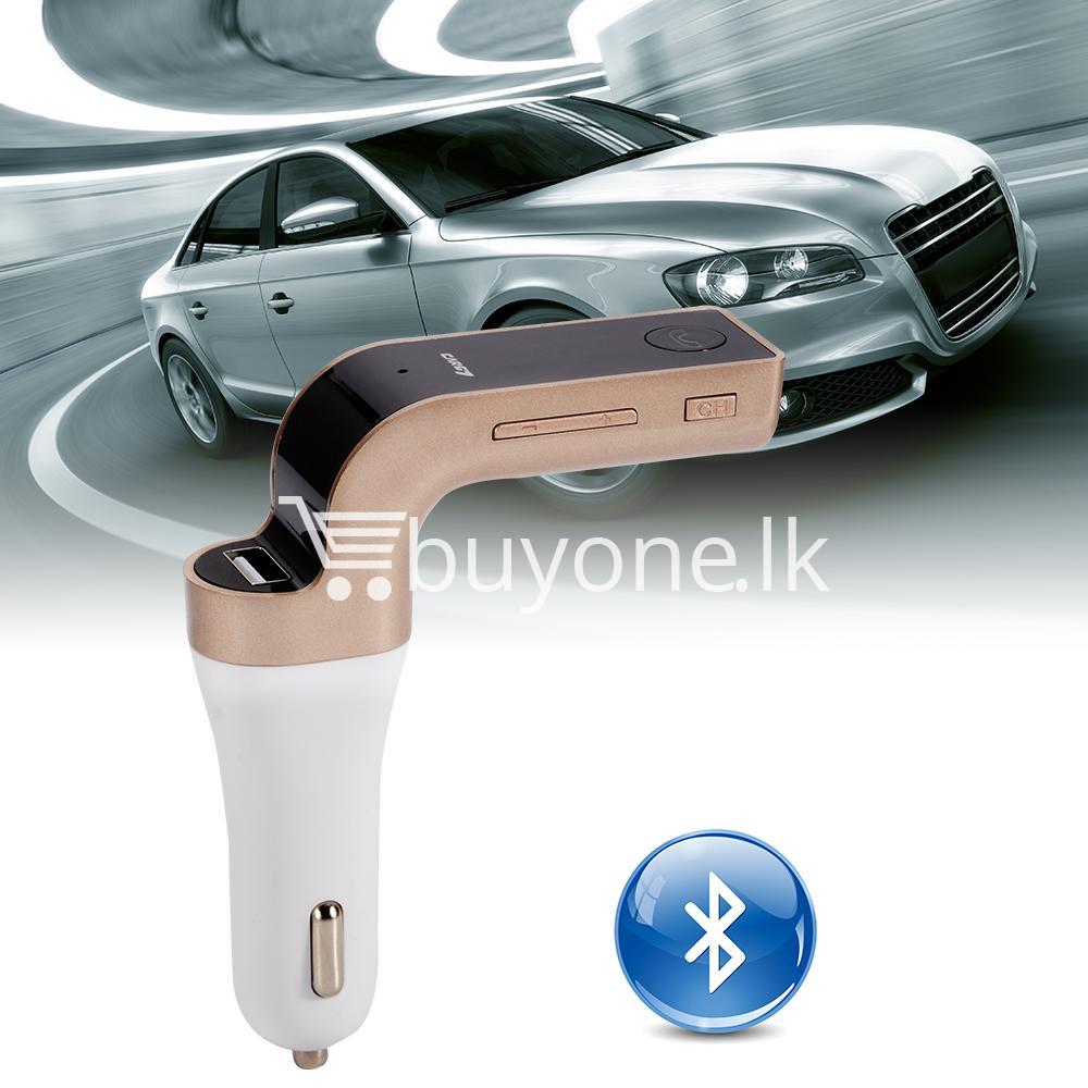 4 in 1 car g7 bluetooth fm transmitter with bluetooth car kit usb car charger automobile store special best offer buy one lk sri lanka 79920 1 - 4 in 1 CAR G7 Bluetooth FM Transmitter with Bluetooth Car kit USB Car Charger