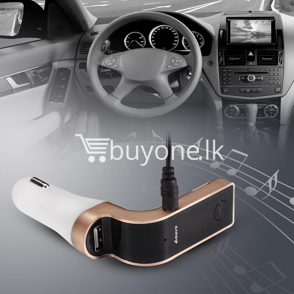 4 in 1 car g7 bluetooth fm transmitter with bluetooth car kit usb car charger automobile store special best offer buy one lk sri lanka 79922 - 4 in 1 CAR G7 Bluetooth FM Transmitter with Bluetooth Car kit USB Car Charger