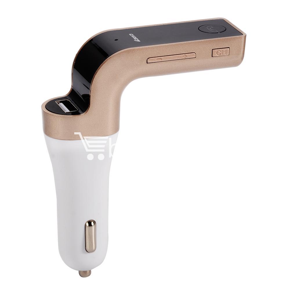 4 in 1 car g7 bluetooth fm transmitter with bluetooth car kit usb car charger automobile store special best offer buy one lk sri lanka 79932 - 4 in 1 CAR G7 Bluetooth FM Transmitter with Bluetooth Car kit USB Car Charger