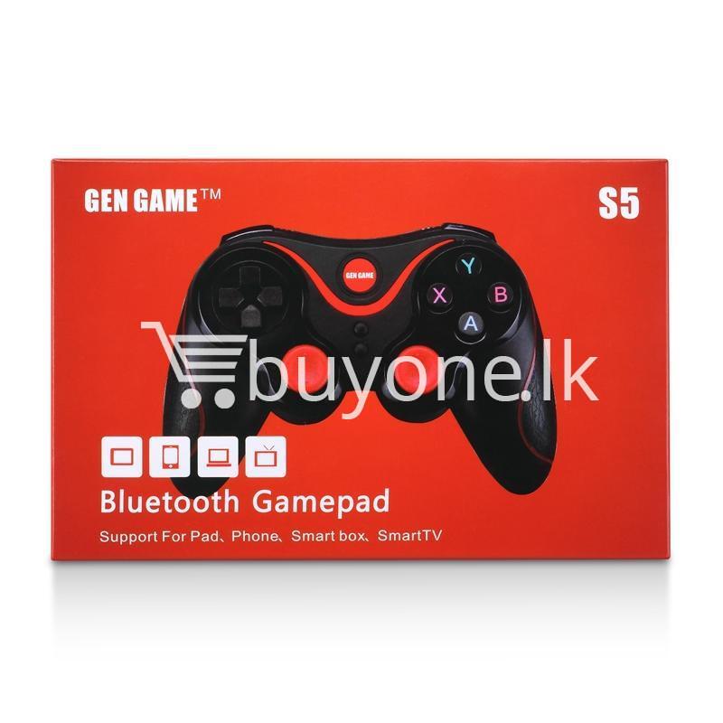 gen game s5 wireless bluetooth controller gamepad for ios android os phone tablet pc smart tv with holder special best offer buy one lk sri lanka 00582 - GEN GAME S5 Wireless Bluetooth Controller Gamepad For IOS Android OS Phone Tablet PC Smart TV With Holder