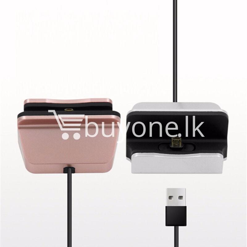 micro usb data sync desktop charging dock station for samsung htc galaxy oneplus nokia more mobile phone accessories special best offer buy one lk sri lanka 36674 - Micro USB Data Sync Desktop Charging Dock Station For Samsung HTC Galaxy OnePlus Nokia More