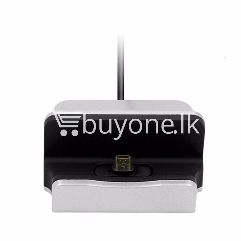 micro usb data sync desktop charging dock station for samsung htc galaxy oneplus nokia more mobile phone accessories special best offer buy one lk sri lanka 36677 - Micro USB Data Sync Desktop Charging Dock Station For Samsung HTC Galaxy OnePlus Nokia More