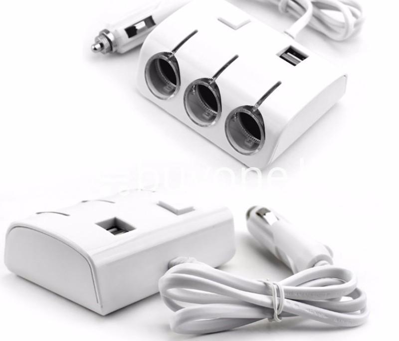 universal car sockets 3 ways with dual usb charger for iphone samsung htc nokia automobile store special best offer buy one lk sri lanka 19863 - Universal Car Sockets 3 Ways with Dual USB Charger For iPhone Samsung HTC Nokia
