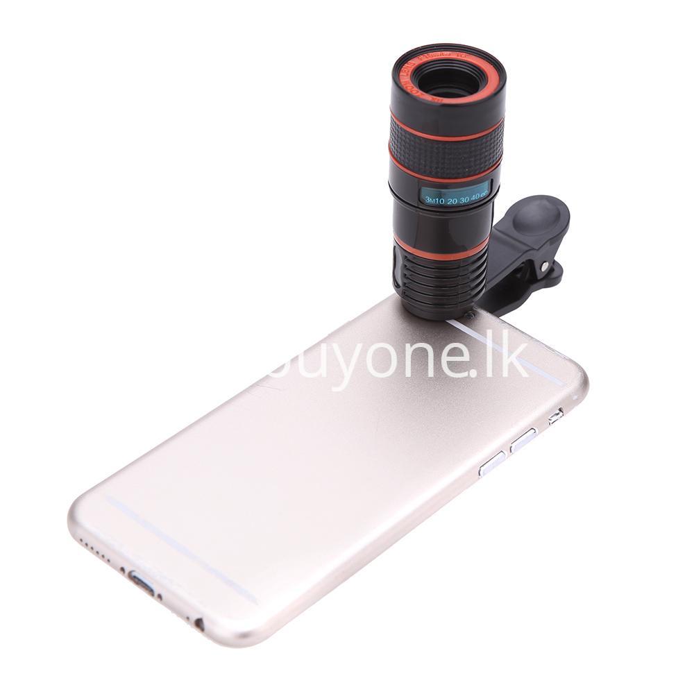 universal special design 8x zoom phone lens telephoto camera lens for iphone samsung htc xiaomi mobile phone accessories special best offer buy one lk sri lanka 22885 - Universal Special Design 8X Zoom Phone Lens Telephoto Camera Lens For iPhone Samsung HTC Xiaomi