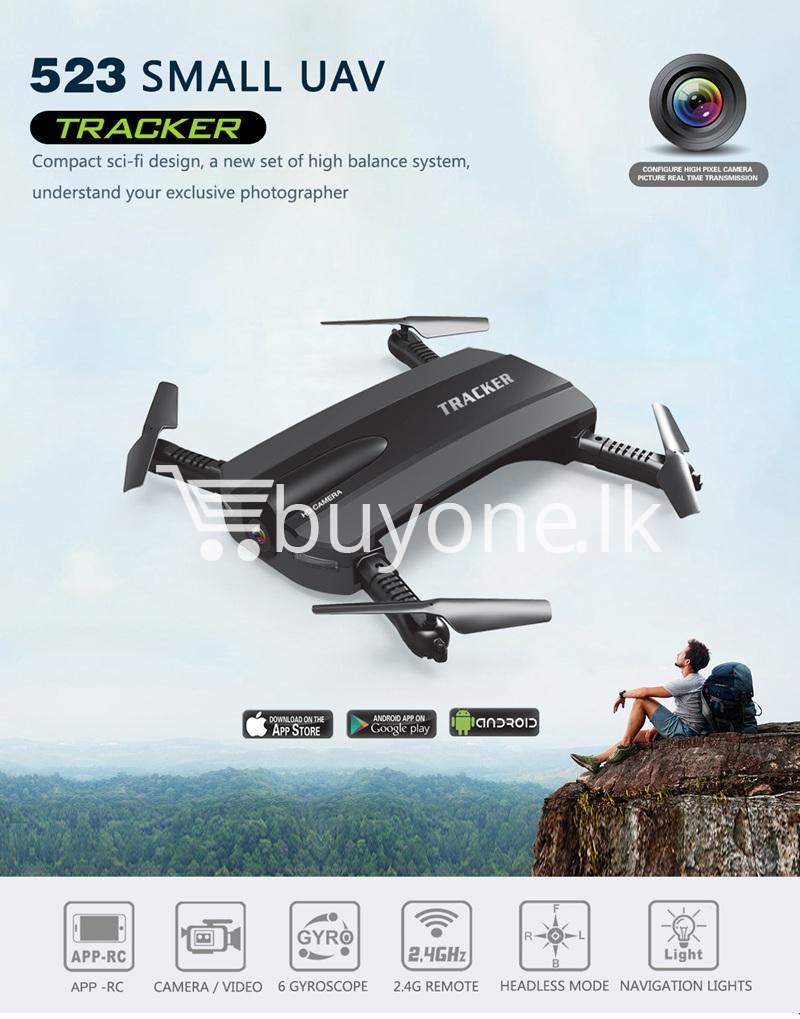 mini selfie tracker foldable pocket rc quadcopter drone altitude hold fpv with wifi camera mobile store special best offer buy one lk sri lanka 30757 - Mini Selfie Tracker Foldable Pocket RC Quadcopter Drone Altitude Hold FPV with WIFI Camera