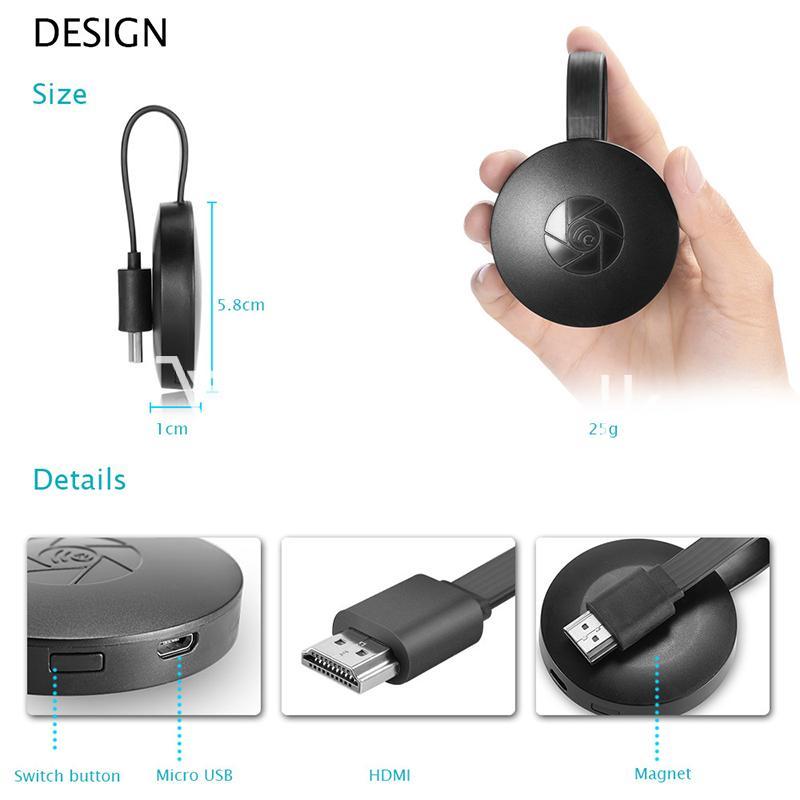 google chromecast digital hdmi media video streamer for ios android wireless display receiver mobile phone accessories special best offer buy one lk sri lanka 45842 - Google Chromecast Digital Like HDMI Media Video Streamer for IOS Android Wireless Display Receiver