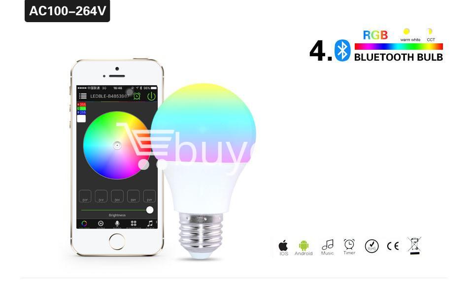bluetooth smart led bulb for home hotel with warranty home and kitchen special best offer buy one lk sri lanka 73863 - Bluetooth Smart LED Bulb For Home Hotel with Warranty
