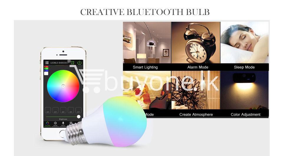 bluetooth smart led bulb for home hotel with warranty home and kitchen special best offer buy one lk sri lanka 73864 - Bluetooth Smart LED Bulb For Home Hotel with Warranty