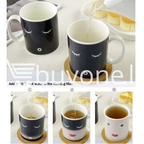 good morning magic heat sensitive coffee mug for coffee lovers home and kitchen special best offer buy one lk sri lanka 61664 1 - Good Morning Magic Heat Sensitive Coffee Mug For Coffee Lovers