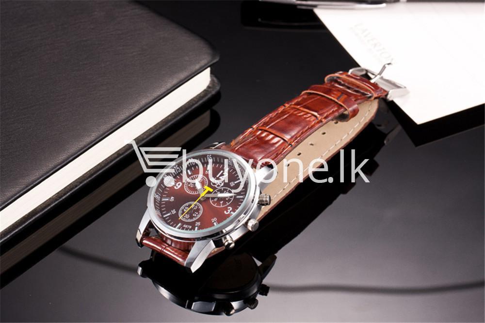 luxury crocodile faux leather mens analog watch men watches special best offer buy one lk sri lanka 10537 1 - Luxury Crocodile Faux Leather Mens Analog Watch
