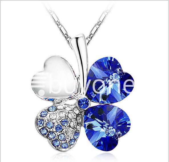 new 2016 silver crystal pendant chain necklace valentine gift jewelry store special best offer buy one lk sri lanka 12674 1 - New 2016 Silver Crystal Pendant Chain Necklace Valentine Gift