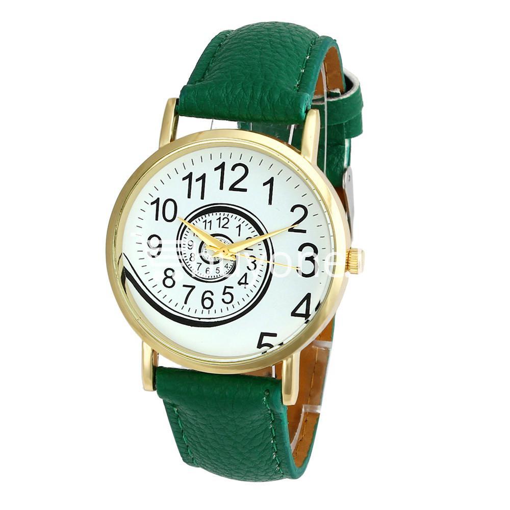 spiral design pattern quartz wrist watch watch store special best offer buy one lk sri lanka 09061 1 - Spiral Design Pattern Quartz Wrist Watch