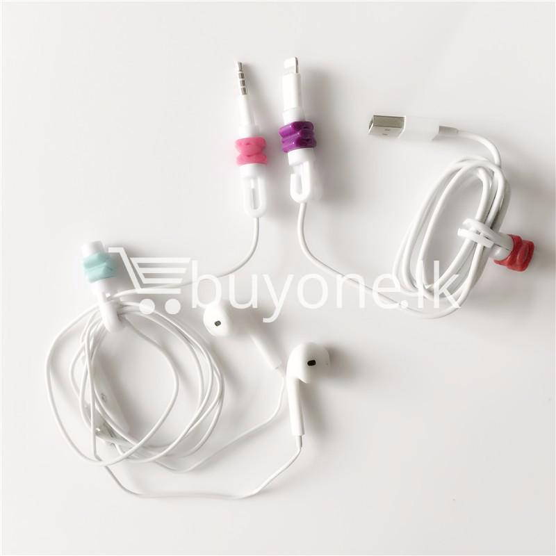 mini portable usb cable earphones protector for apple iphone android mobile store special best offer buy one lk sri lanka 07030 1 - Mini Portable USB Cable Earphones Protector for Apple iPhone & Android