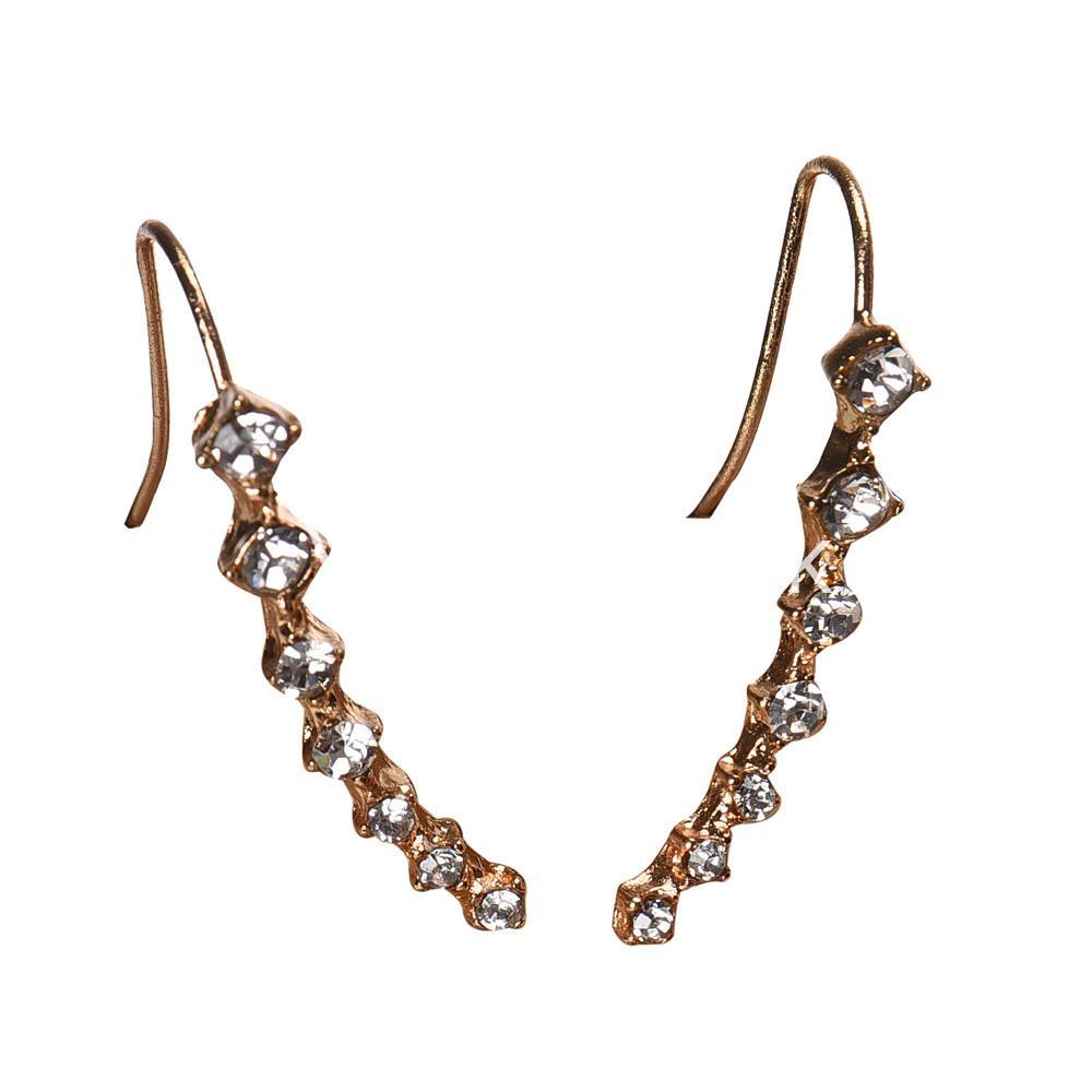 new fashion women rhinestone crystal earrings earrings special best offer buy one lk sri lanka 62700 - New Fashion  Women Rhinestone Crystal Earrings