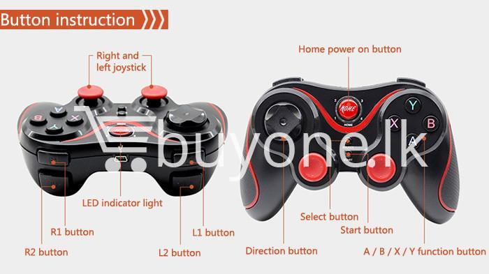 professional wireless gaming gamepad controller for samsung htc oneplus tablet pc tv box smartphone mobile phone accessories special best offer buy one lk sri lanka 44742 - Professional Wireless Gaming Gamepad Controller For Samsung, HTC, OnePlus, Tablet, PC, TV Box, Smartphone