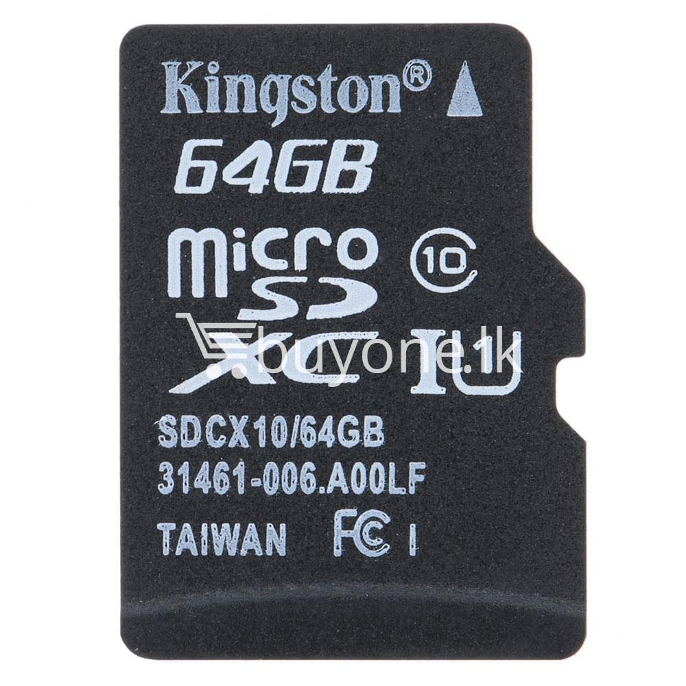 64gb kingston micro sd card tf class10 memory card with warranty mobile phone accessories special best offer buy one lk sri lanka 24049 - 64GB Kingston Micro SD Card TF Class10 Memory Card with Warranty