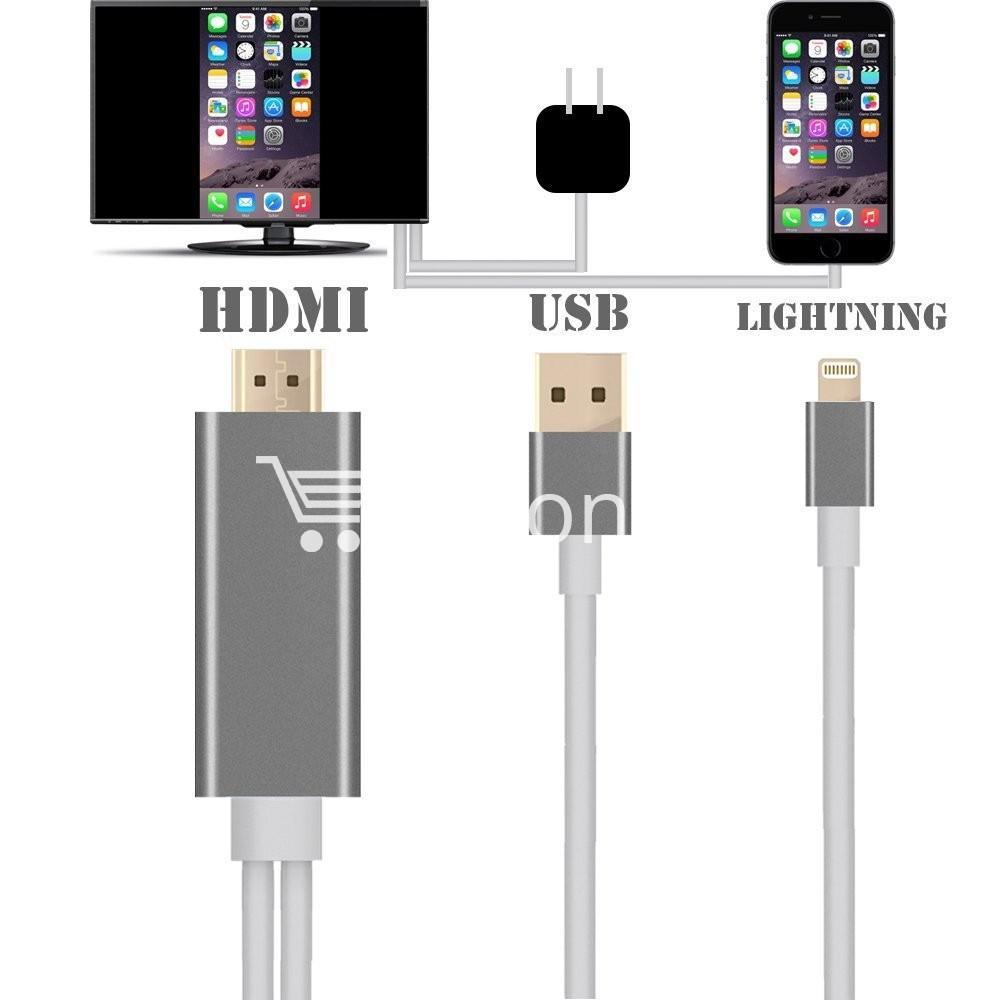 iphone hdmi 1080p hdtv cable for iphone 55s66plus6s6splusipad mobile phone accessories special best offer buy one lk sri lanka 25731 - iPhone HDMI 1080p HDTV Cable For iPhone 5/5S/6/6plus/6S/6SPlus/ipad