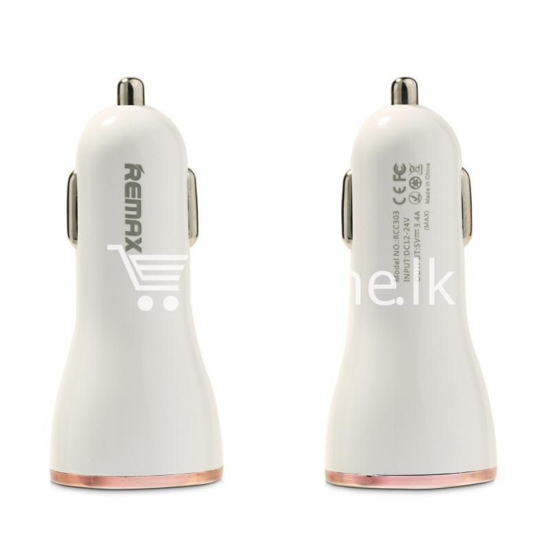 original remax dolfin triple ports usb car charger for iphone ipad samsung htc mobile phone accessories special best offer buy one lk sri lanka 26482 - Original Remax Dolfin Triple Ports USB Car Charger For iPhone iPad Samsung HTC