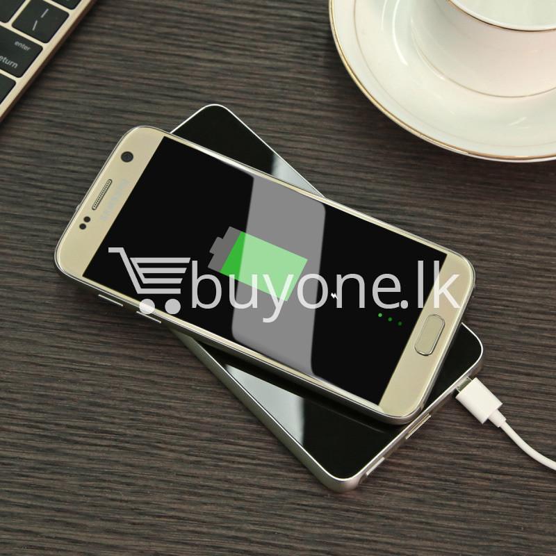 baseus wireless charging base with fast charger power bank 5000mah for iphone samsung htc mi mobile phones mobile phone accessories special best offer buy one lk sri lanka 74393 - BASEUS Wireless Charging Base with Fast Charger Power Bank 5000mAh For iPhone Samsung HTC MI Mobile Phones