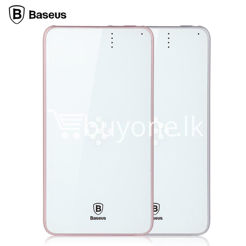 baseus wireless charging base with fast charger power bank 5000mah for iphone samsung htc mi mobile phones mobile phone accessories special best offer buy one lk sri lanka 74395 - BASEUS Wireless Charging Base with Fast Charger Power Bank 5000mAh For iPhone Samsung HTC MI Mobile Phones