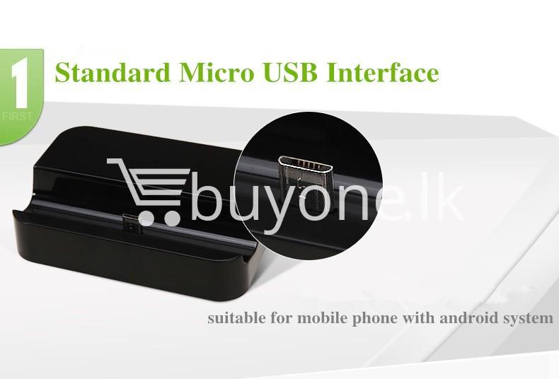 mobile phone dock station charger with stand for samsung htc xiaomi nokia android mobile phone accessories special best offer buy one lk sri lanka 83926 - Mobile Phone Dock Station Charger with Stand for Samsung HTC Xiaomi Nokia Android