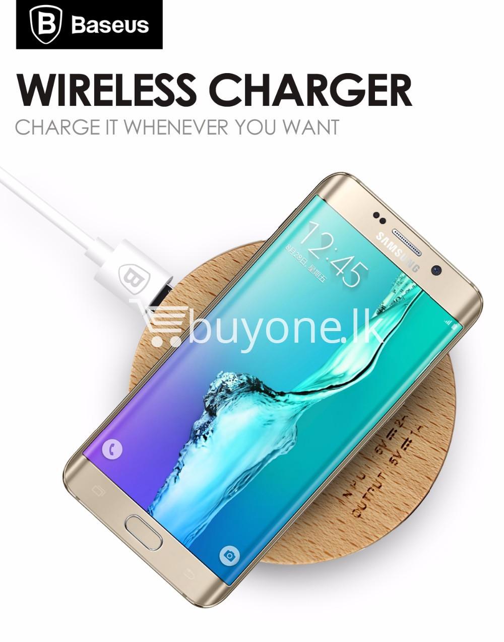 original baseus qi wireless charger for samsung iphone htc mi mobile phone accessories special best offer buy one lk sri lanka 73735 - Original Baseus Qi Wireless Charger for Samsung iPhone HTC Mi