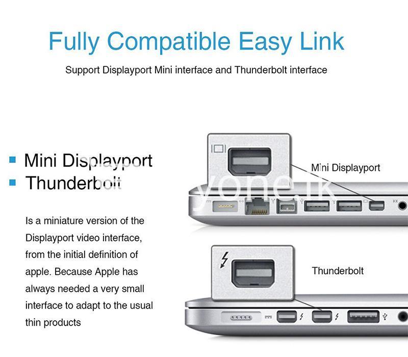 mini displayport thunderbolt to vga converter 1080p cables for macbook imac more computer accessories special best offer buy one lk sri lanka 43916 - Mini Displayport Thunderbolt To VGA Converter 1080P Cables For Macbook, iMac, More