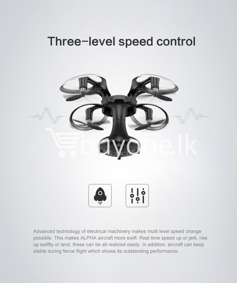 sirius alpha edrone wifi folding drone with controller phone holder action camera special best offer buy one lk sri lanka 04916 - Sirius Alpha EDRONE Wifi Folding Drone with Controller + Phone Holder