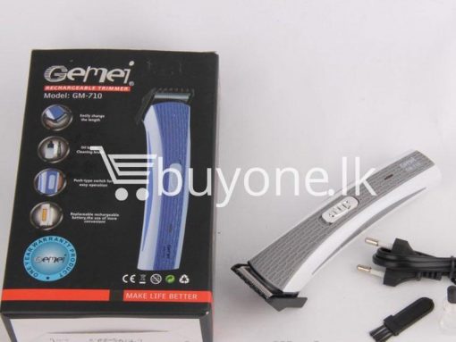 gemei rechargeable hair trimmer home and kitchen Items avurudu offer send gift buyone lk for sale sri lanka 4 510x383 - Gemei Rechargeable Hair Trimmer