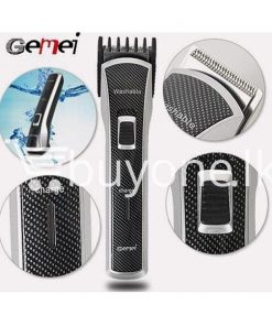 gemei gm656 washable rechargeable hair trimmer home appliances brand new buy one lk vesak sale offer sri lanka 247x296 - Gemei GM656 Washable + Rechargeable Hair Trimmer