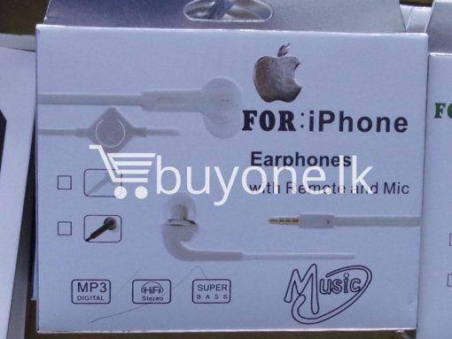 headphone for iphone with mic remote mobile phone accessories brand new sale gift offer sri lanka buyone lk 2 510x383 - Headphone for iPhone with Mic & Remote