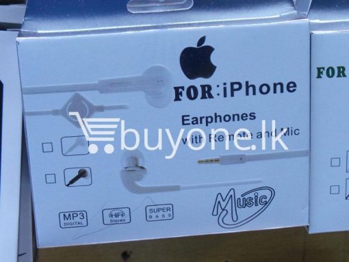 headphone for iphone with mic remote mobile phone accessories brand new sale gift offer sri lanka buyone lk 3 510x383 - Headphone for iPhone with Mic & Remote