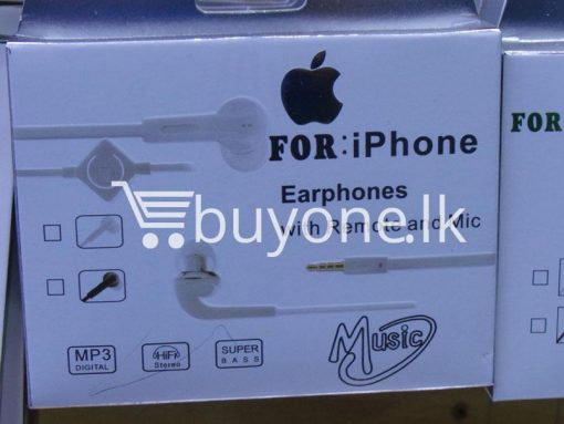 headphone for iphone with mic remote mobile phone accessories brand new sale gift offer sri lanka buyone lk 5 510x383 - Headphone for iPhone with Mic & Remote