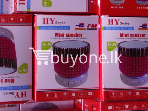 hy mini bluetooth speaker mobile phone accessories brand new sale gift offer sri lanka buyone lk 3 510x383 - HY Mini Bluetooth Speaker