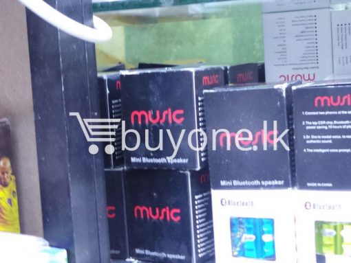 music mini bluetooth speaker black mobile phone accessories brand new sale gift offer sri lanka buyone lk 2 510x383 - Music Mini Bluetooth Speaker Black