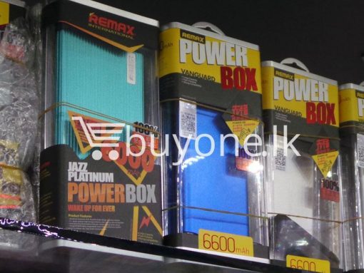 original remax 6600mah portable power bank mobile phone accessories brand new sale gift offer sri lanka buyone lk 4 510x383 - Original Remax 6600mAh Portable Power Bank